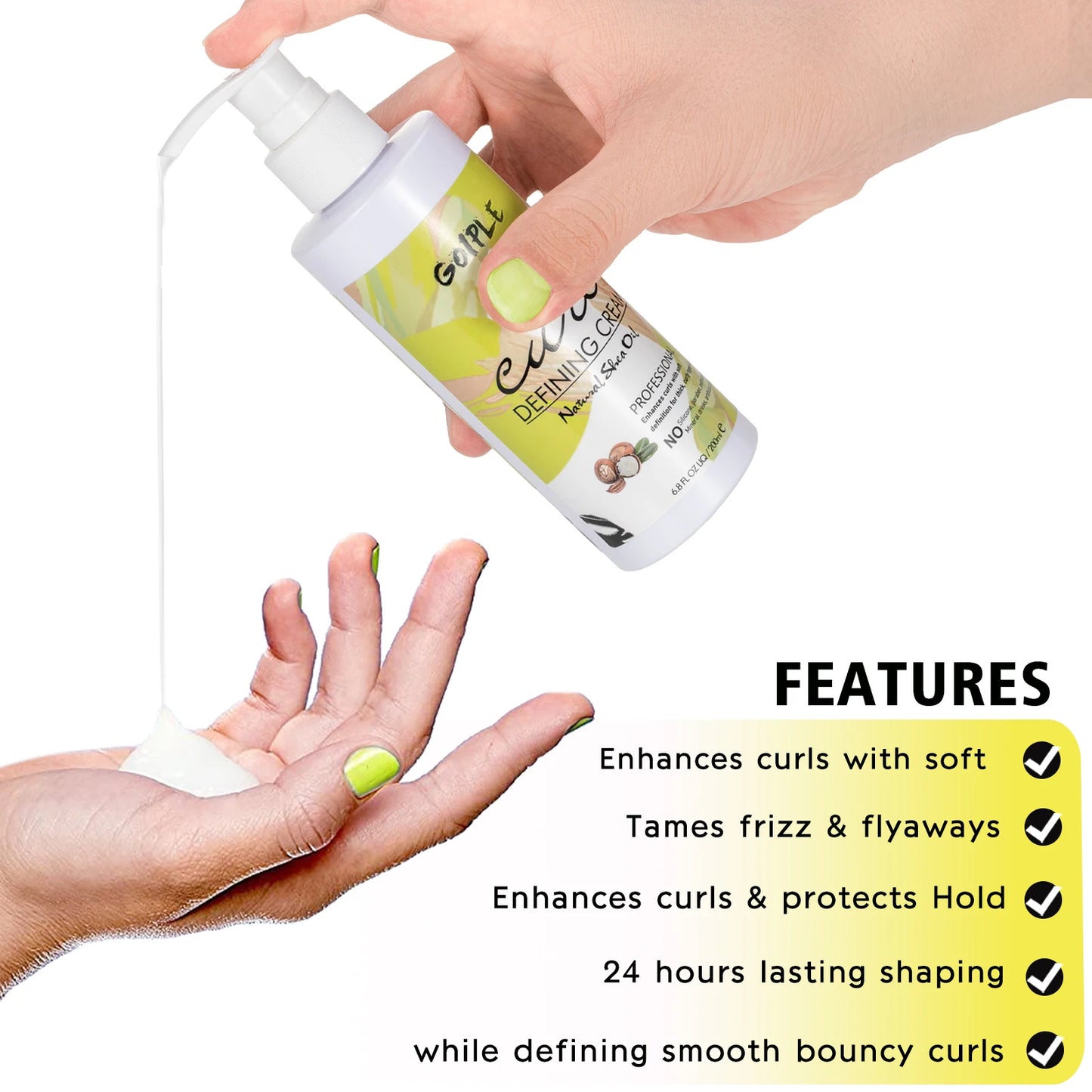 Control Cream for Curling Moisture