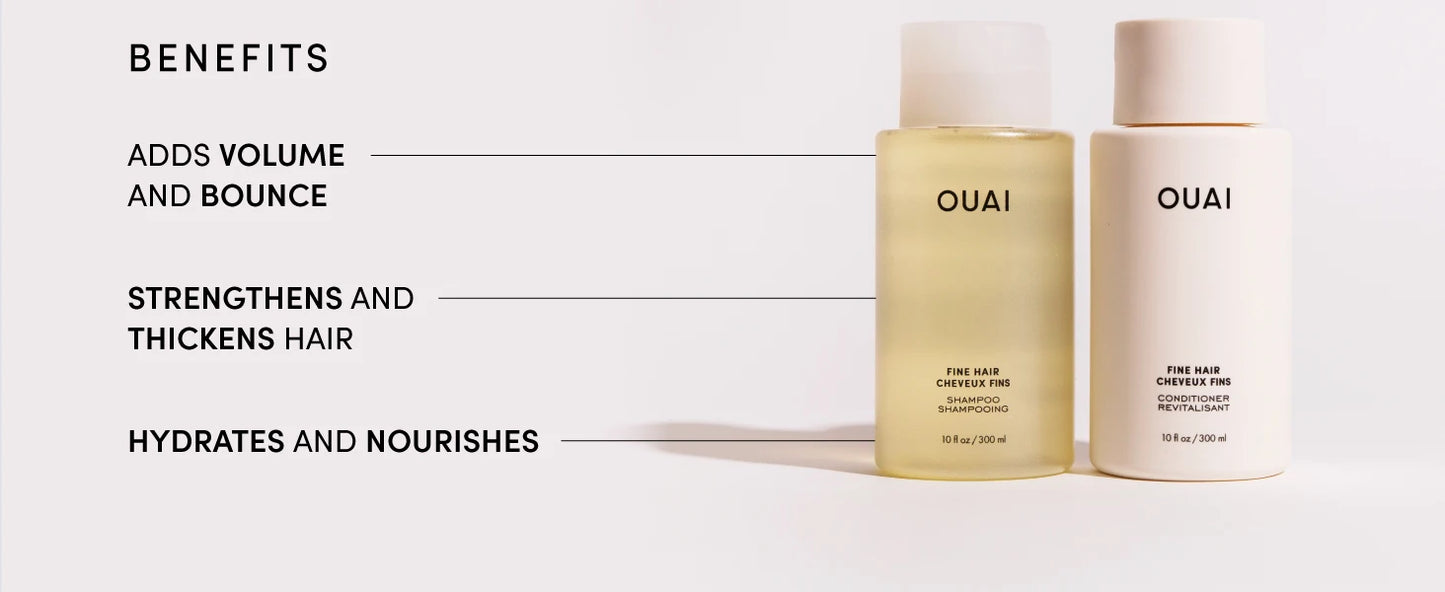 Fine Shampoo and Conditioner Set