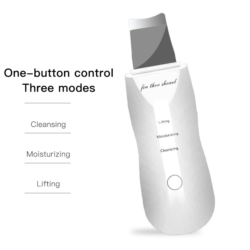 Ultrasonic Skin Scrubber Ance Pore Cleaner