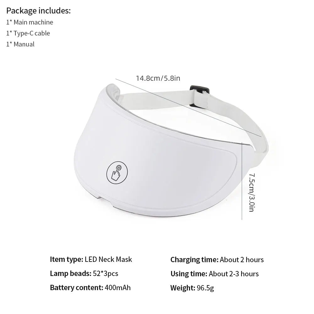 Face and Neck Beauty Machine LED Skin Care Tool
