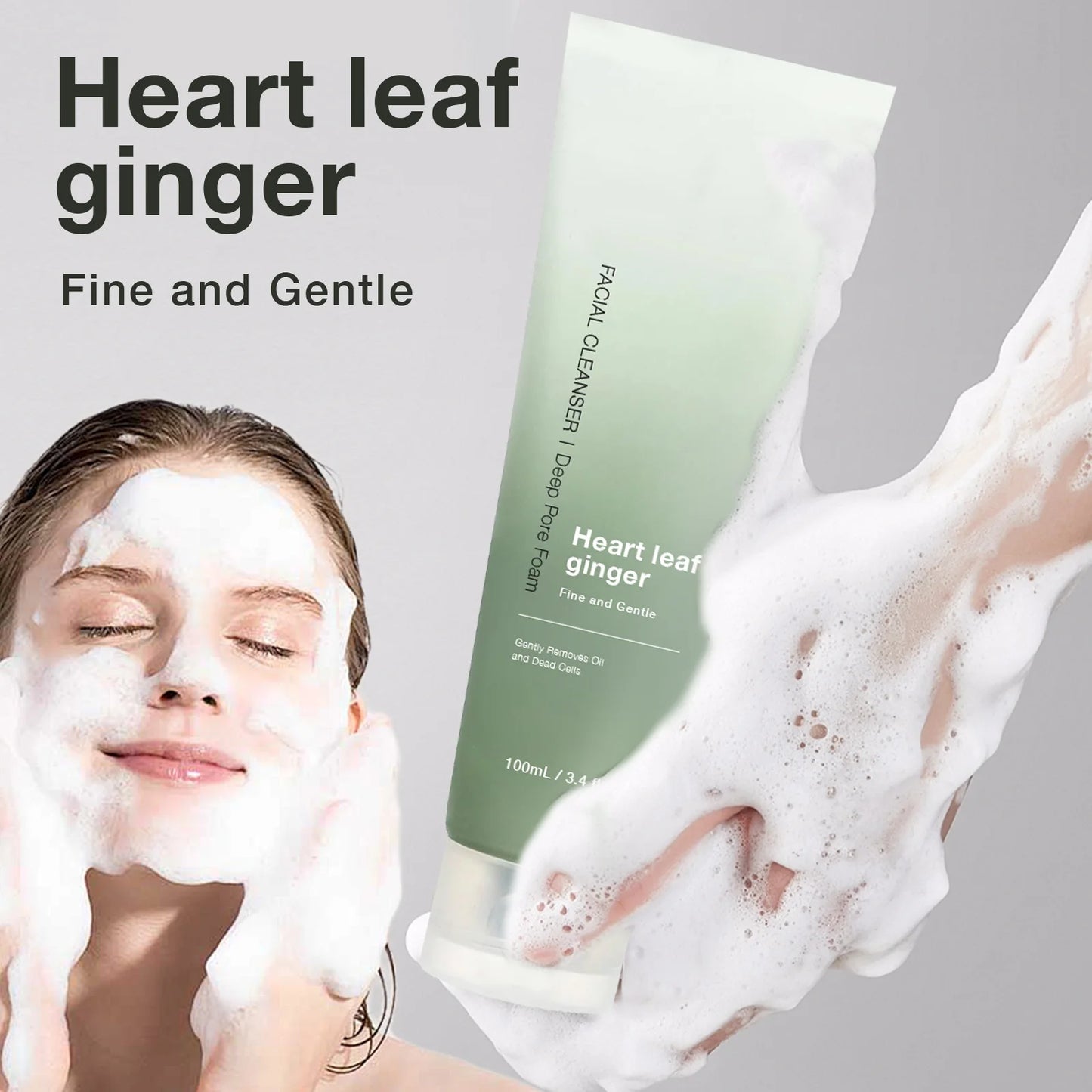 Facial Cleanser Moisture Cleansing Foam Deep