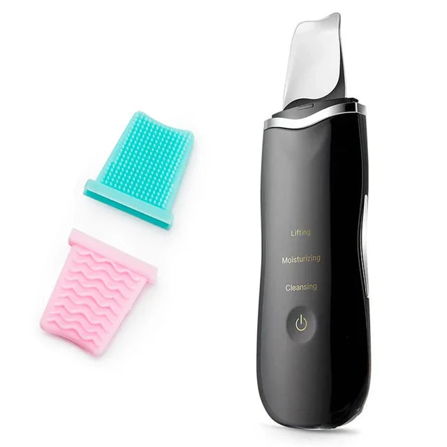 Ultrasonic Skin Scrubber Ance Pore Cleaner