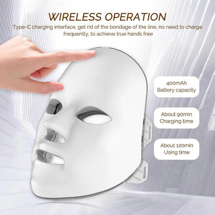 Face and Neck Beauty Machine LED Skin Care Tool