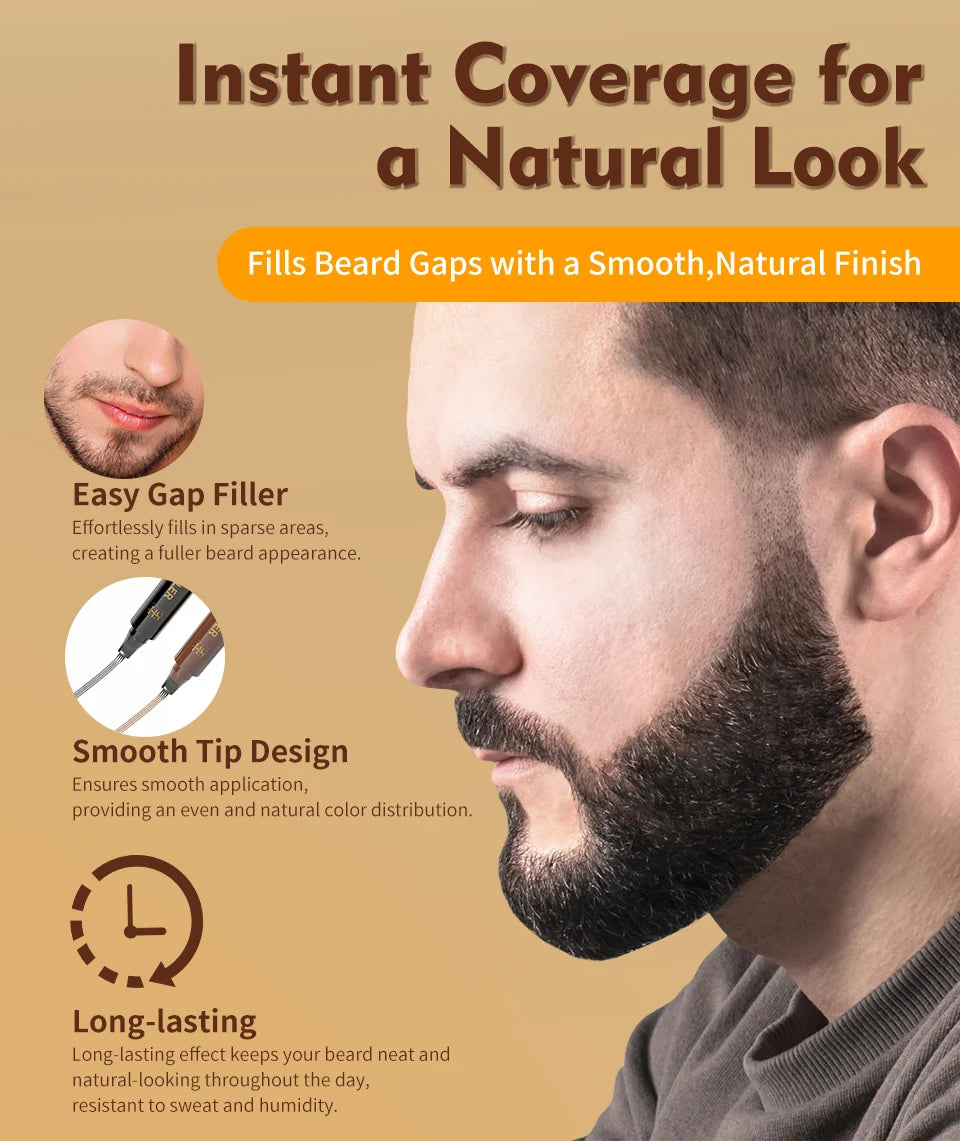 Waterproof Beard Pen Filler