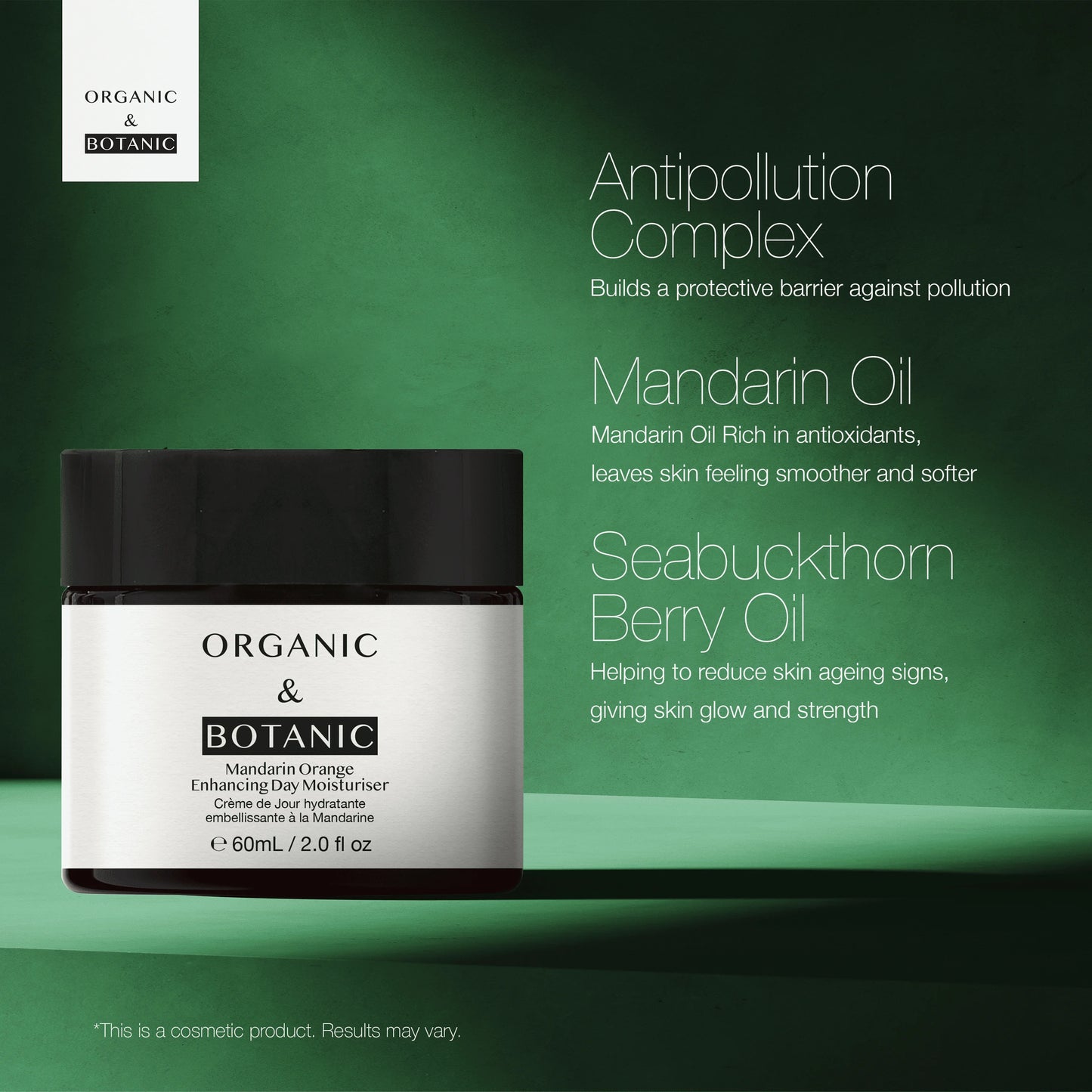 Moisturiser with Vitamin C & Sea Buckthorn 60ml