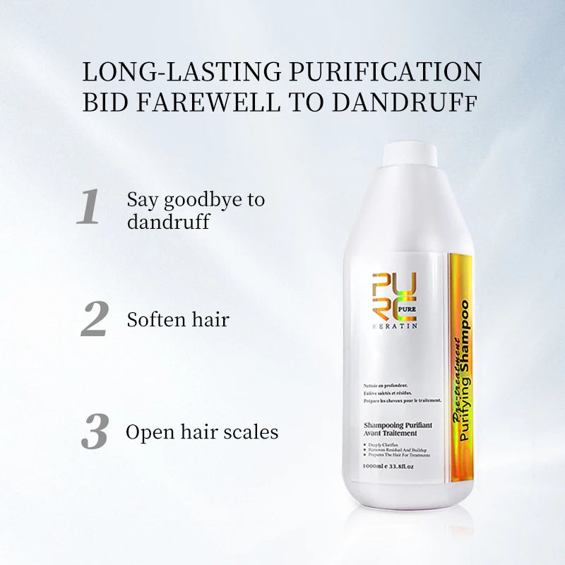 Hair Purifying Shampoo Conditioner Keratin
