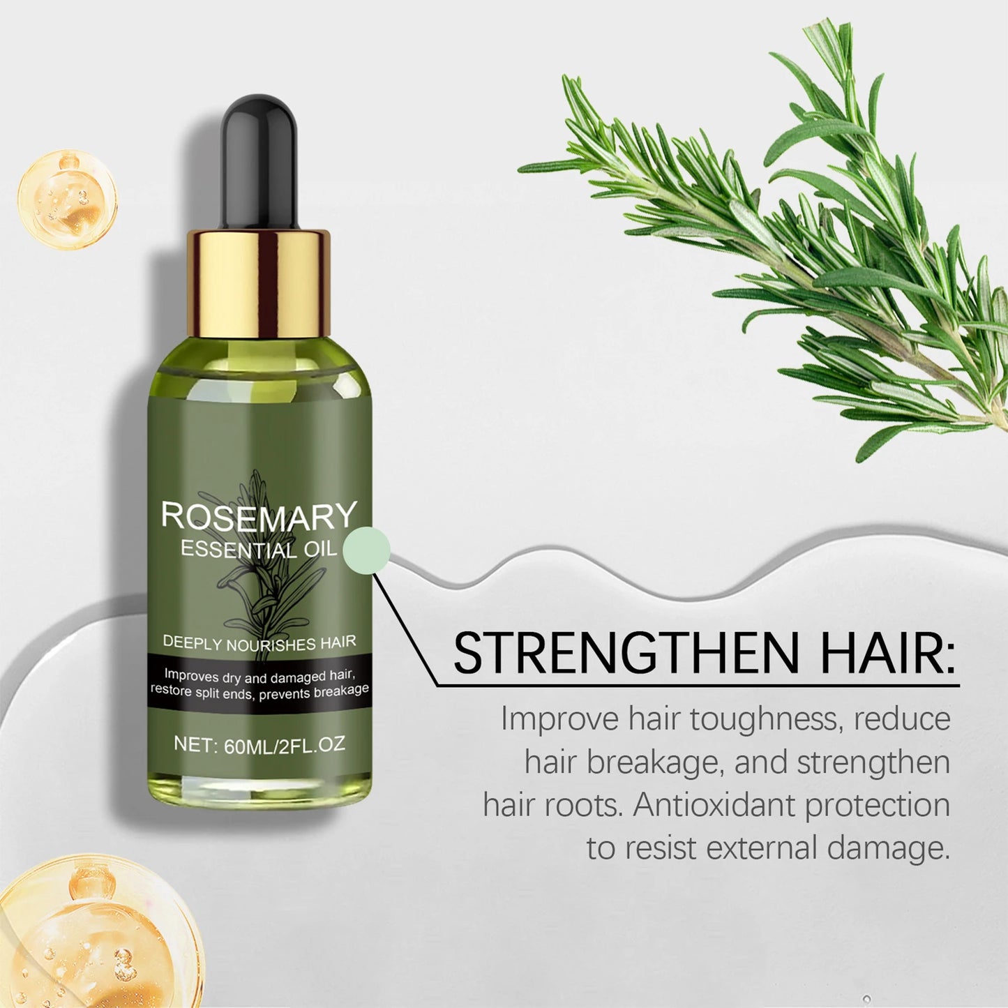 Rosemary Hair Essentiall Oil