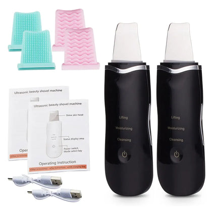 Ultrasonic Skin Scrubber Ance Pore Cleaner