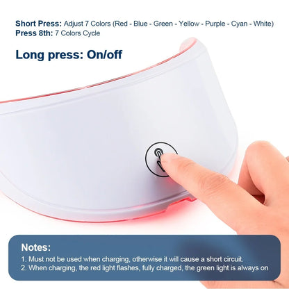 Face and Neck Beauty Machine LED Skin Care Tool