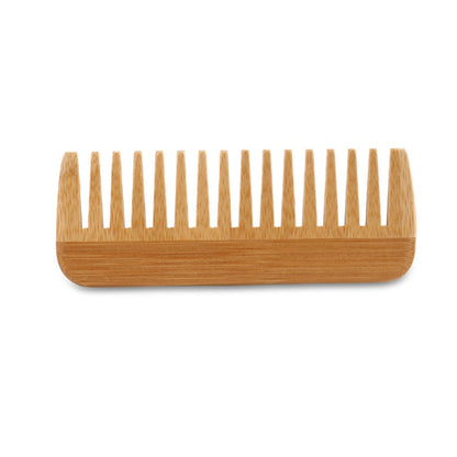 Natural Bamboo Wide Tooth Comb