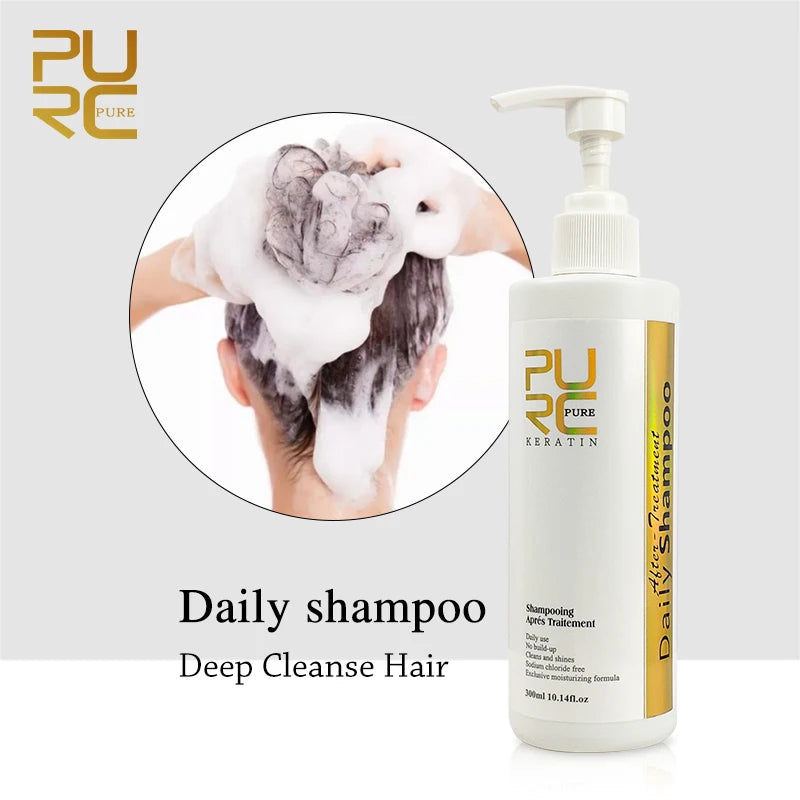 Hair Purifying Shampoo Conditioner Keratin