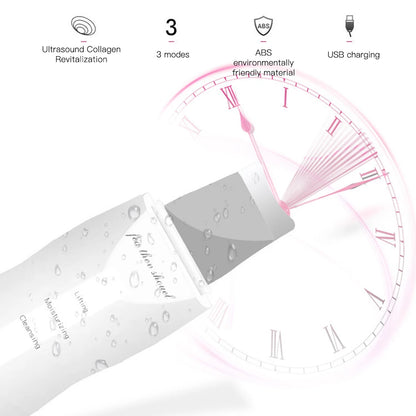 Ultrasonic Skin Scrubber Ance Pore Cleaner