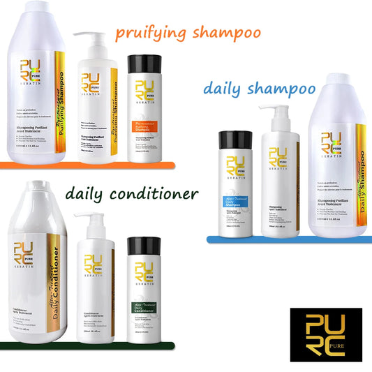 Hair Purifying Shampoo Conditioner Keratin