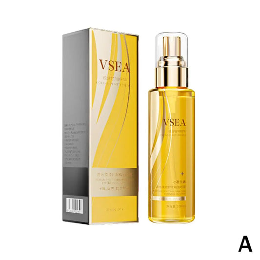 Spray aux huiles essentielles pour le soin des cheveux