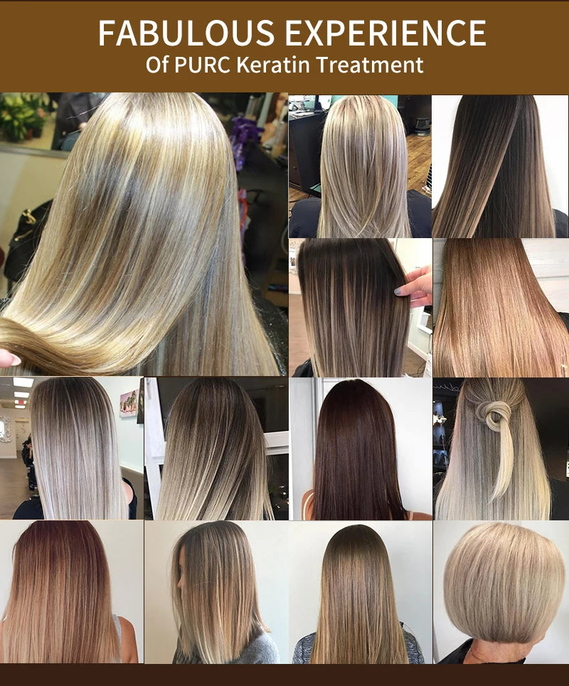 Hair Purifying Shampoo Conditioner Keratin