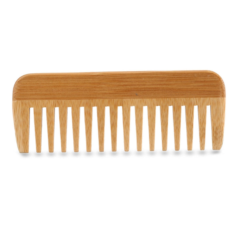 Natural Bamboo Wide Tooth Comb