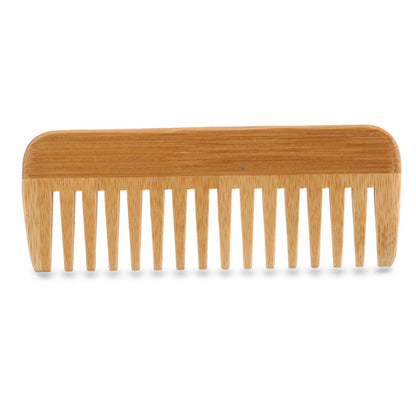 Natural Bamboo Wide Tooth Comb