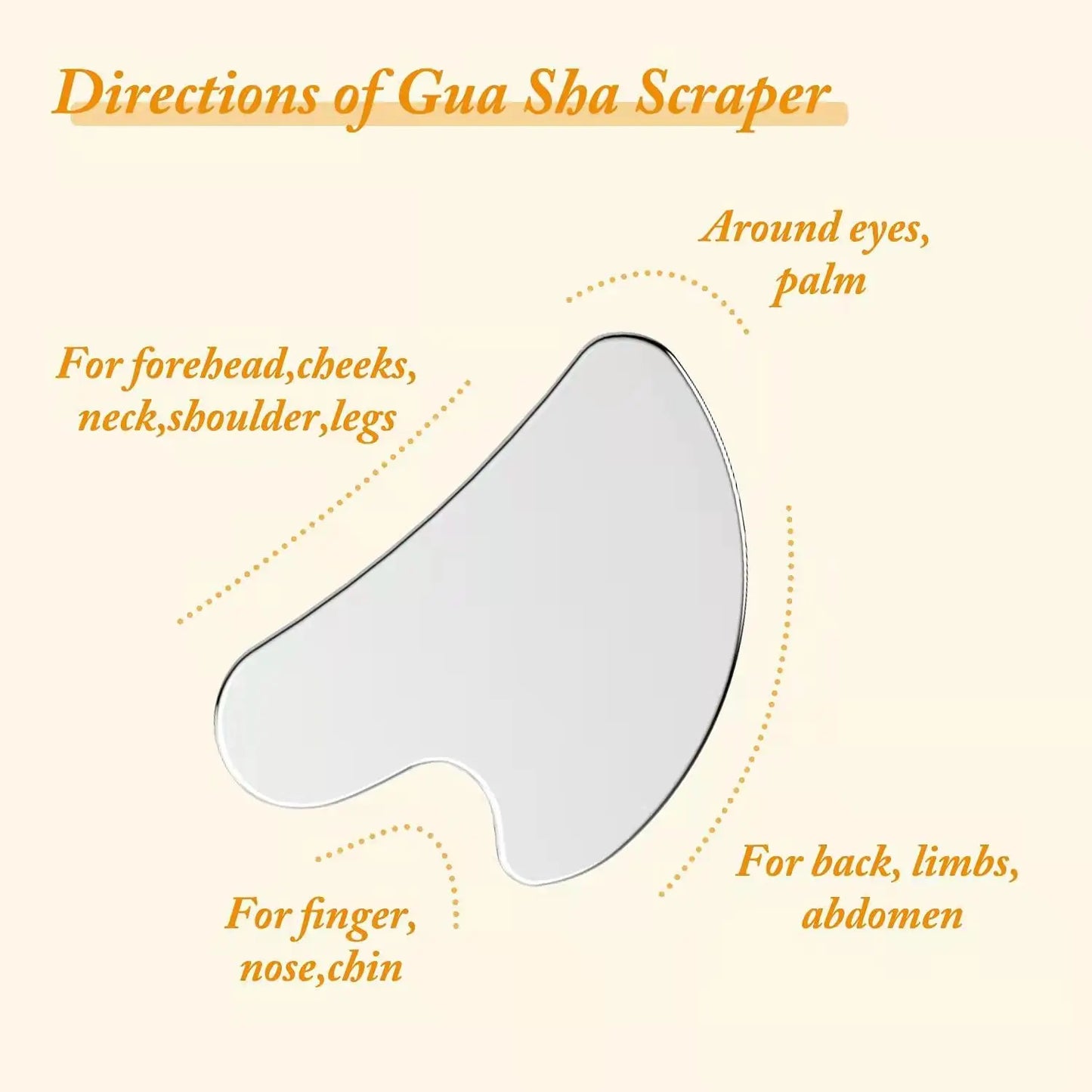 Stainless Steel Gua Sha