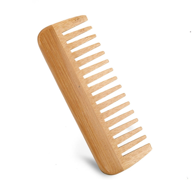 Natural Bamboo Wide Tooth Comb