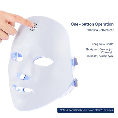 Face and Neck Beauty Machine LED Skin Care Tool