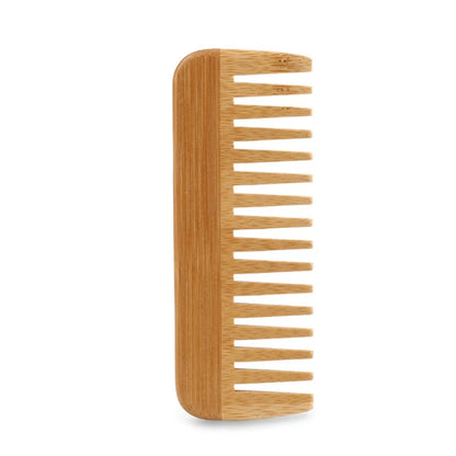 Natural Bamboo Wide Tooth Comb